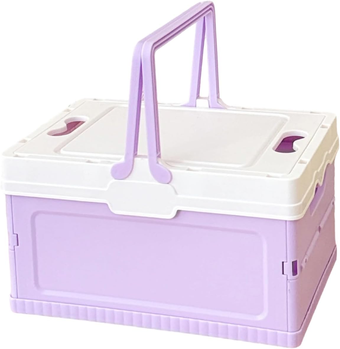 Folding Container with Lid for Camping Home Use Outdoor Gear Storage Organiser for Small Spaces Outdoor Organiser