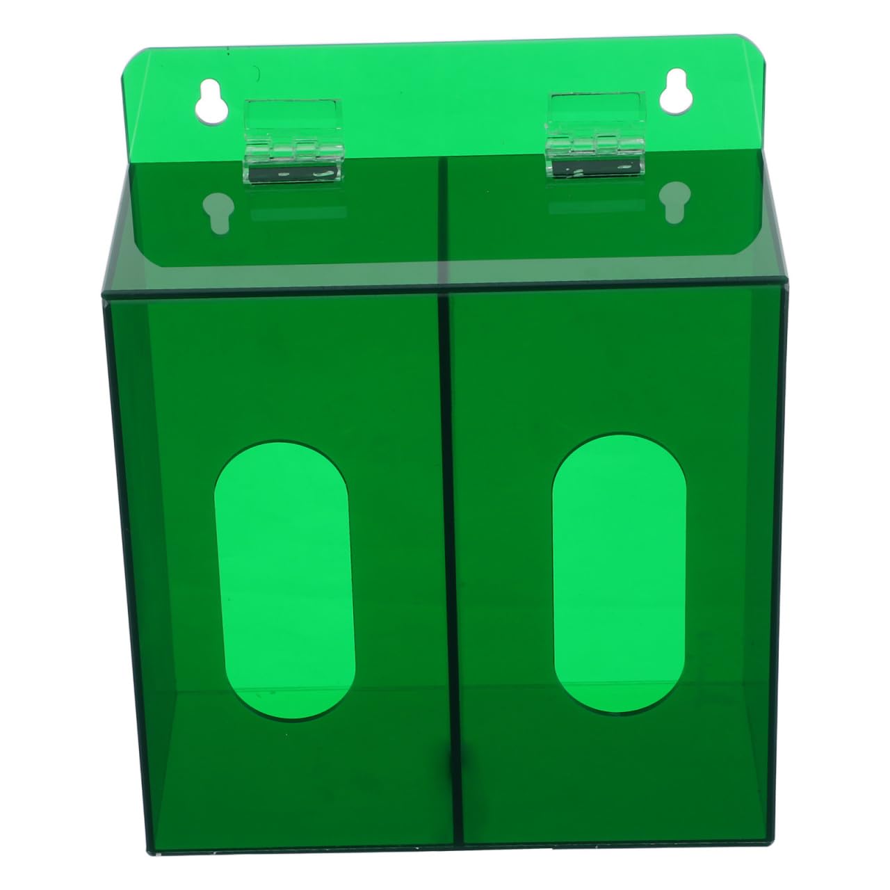 Mikikit Porta Mascherine da Parete in Acrilico Contenitore Salvaspazio per Mascherine Organizer Pratico per Dispositivi di Protezione Personale
