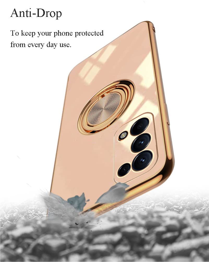 Custodia per OPPO A15s Sottile Rosa, Setosa al Tatto per OPPO A15 Cover Silicone Morbido Antiurto Case Carino Anti-impronta Estetica (Camelia Rossa