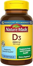 Nature Made Vitamin D3 2000iu 320 Ct. Soft Gels Packaging May Vary