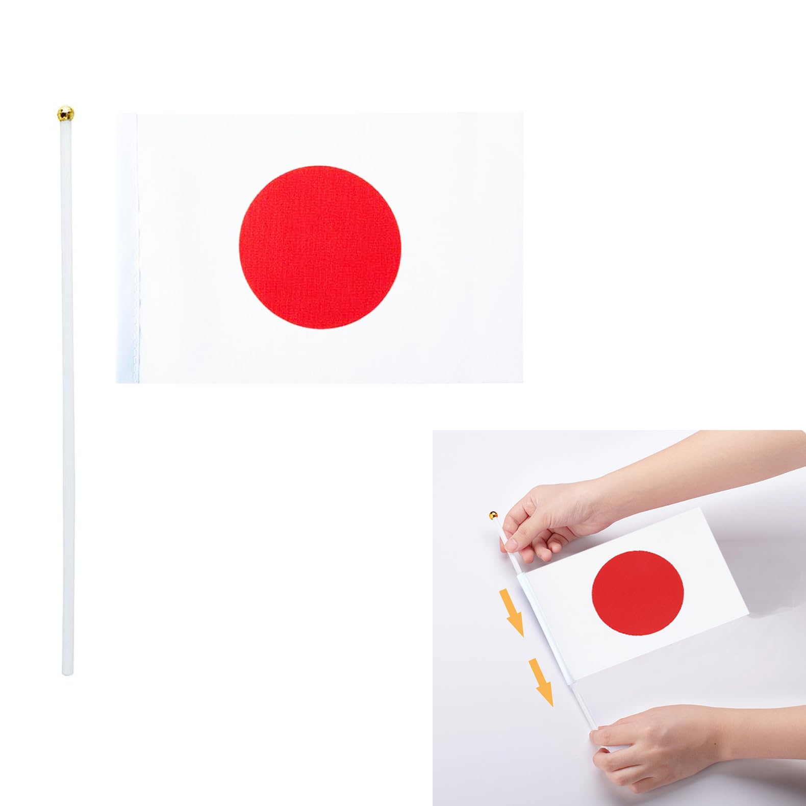 Amazon.co.jp: Difounmas 日本国旗 日の丸 国旗ミニフラッグ