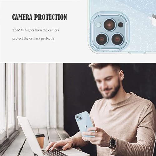 Tikgue Hülle für iPhone 13 Pro Hülle mit 2 Stück