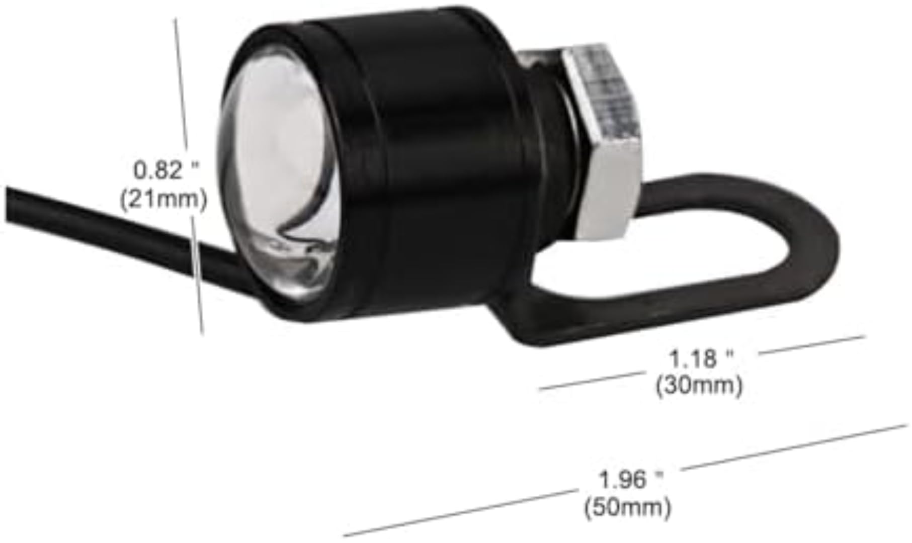 Mini uniwersalne wskaźniki Dla Motocyklowa wodoodporna lampa tylna Moto biało-żółte kierunkowskazy motocyklowe 12 V LED kierunkowskazy tylne światło stałe