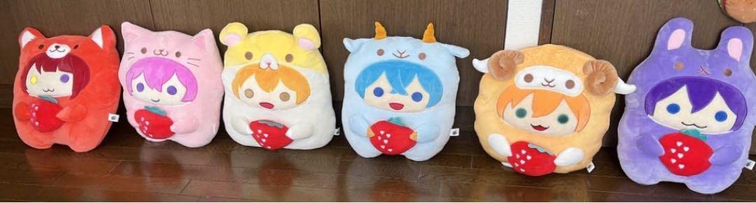 すとぷり ぬいぐるみ クッション コンプリート すとぷり ぬいぐるみクッション いちご｜Yahoo!フリマ（旧PayPay