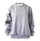 Noonew Women's Clifford Tattoos Sweatshirt Medium Grey
