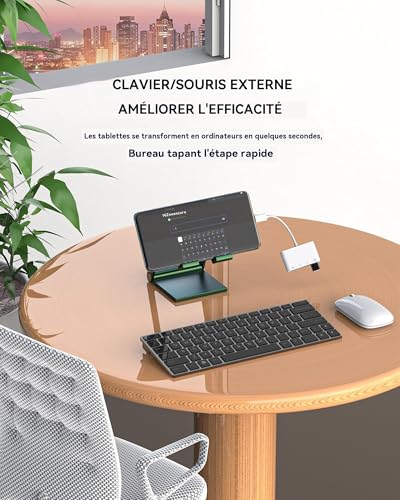 Câble USB-C chargeur et lecteur de carte SD OTG pour iPhone 15 Max - 2