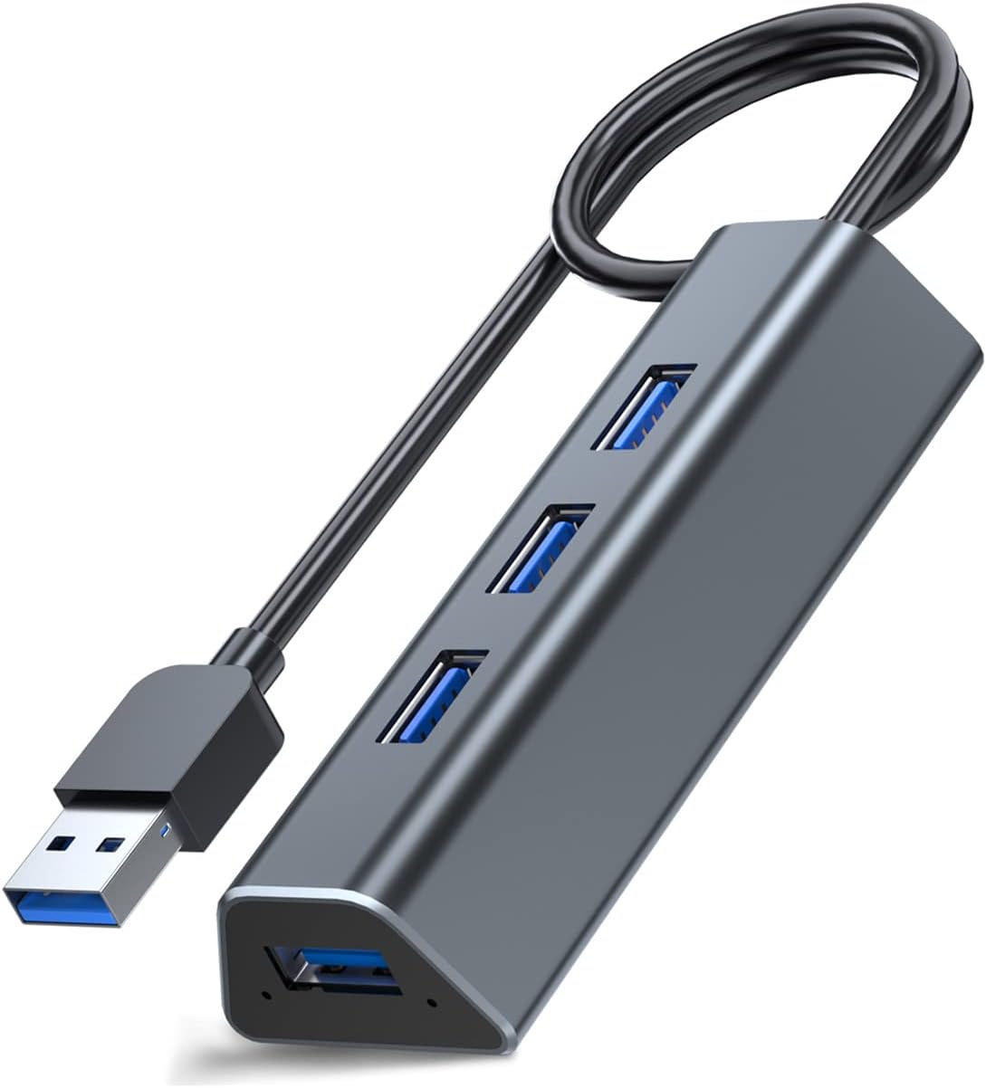 Amazon.com: WONKEGONKE USB Hub Port Splitter: USB Port Expander - USB 3 ...