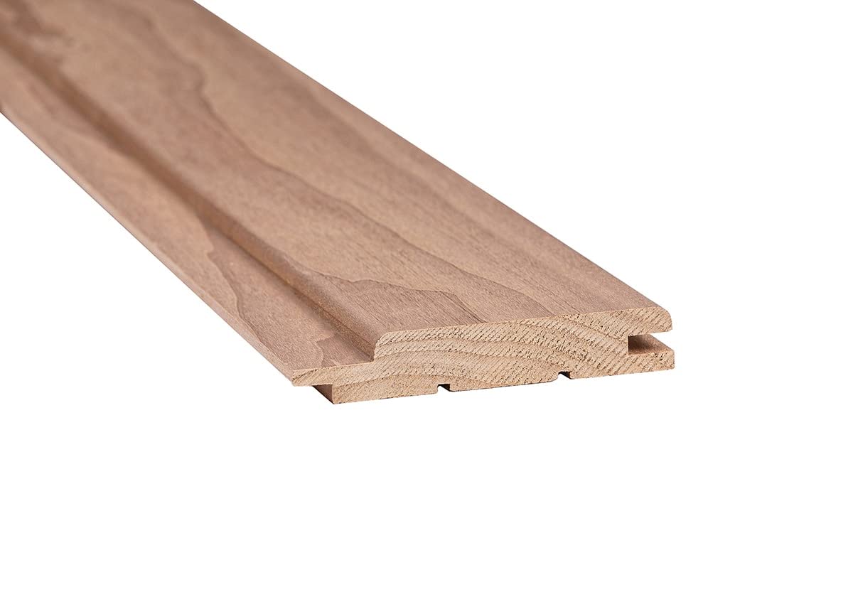Madera perfilada térmica clase A ranura STP 15x90 mm 1800 mm 6 unidades