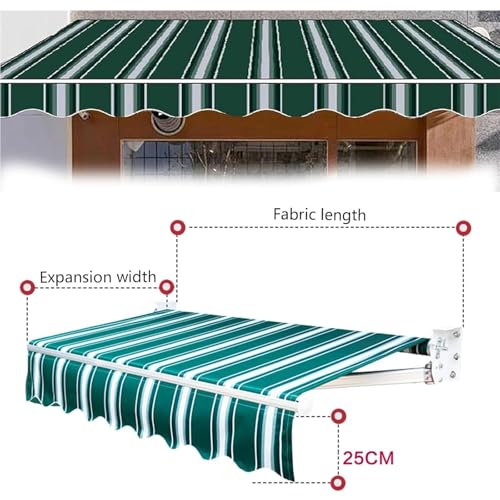 Toldo de repuesto anti-UV de alta densidad para marcos de patio 8