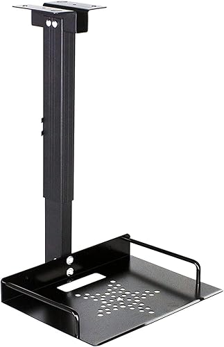 Miniatura 8 de Soporte de techo para proyector, altura ajustable, material de aleación de aluminio, compatible con