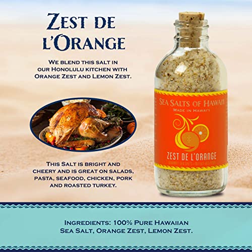 Sea Salts of Hawaii Sal Marina Sabor Naranja 4 oz miniatura 2