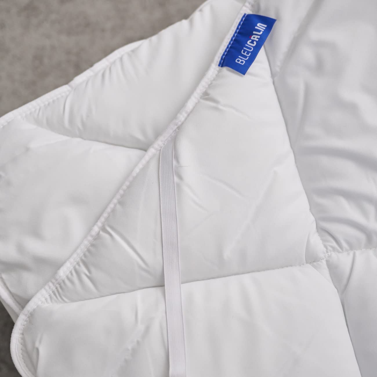 Bleu Calin Sur-Matelas de Confort Anti-Transpiration TopCool Blanc 90x190 cm SBOB40