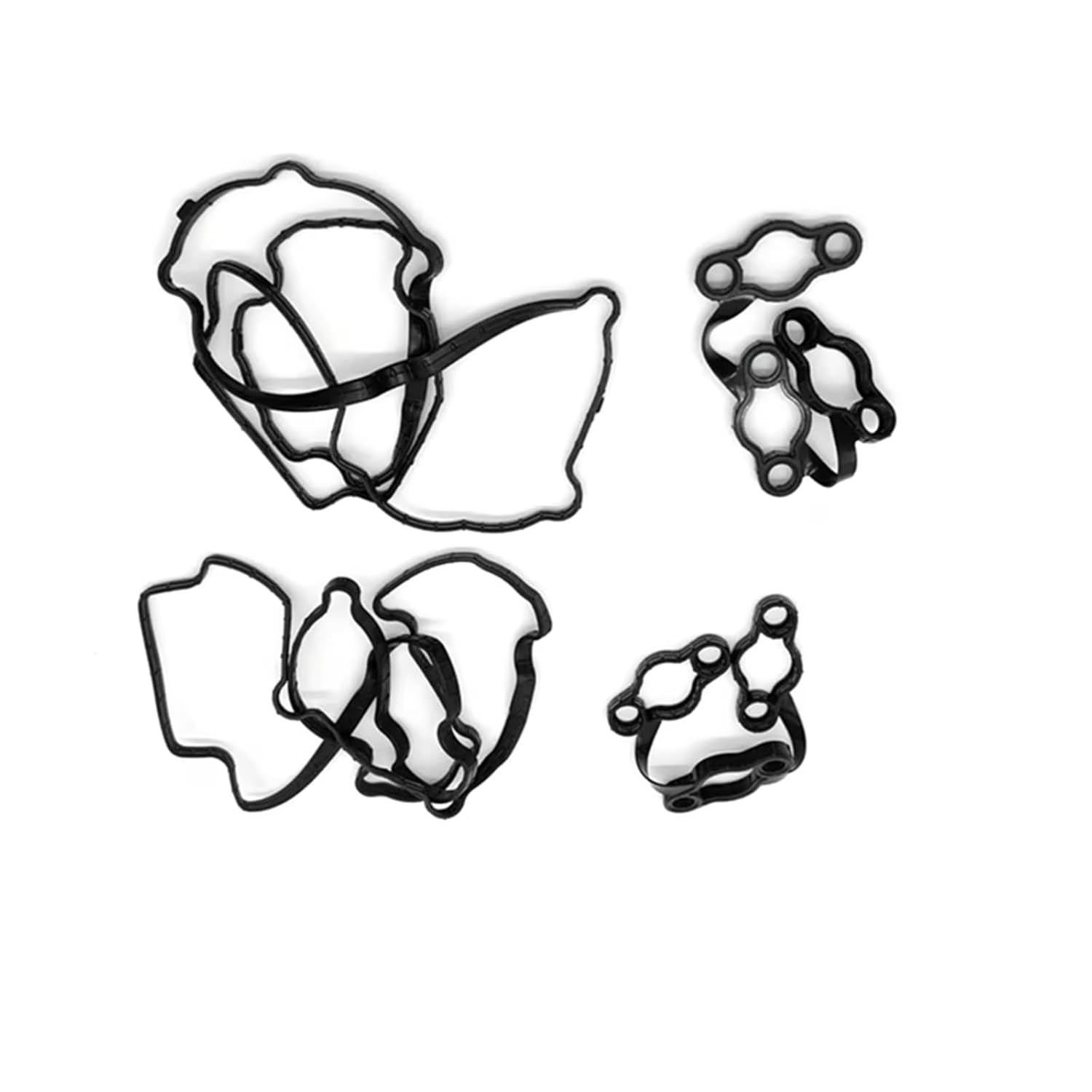 Car Engine Valve Seals Compatible with KIA for Sedona for Sorento Cover Gasket Set Car Accessories for Parts Replacement OEM 224413CGA1 22453-3CGA2