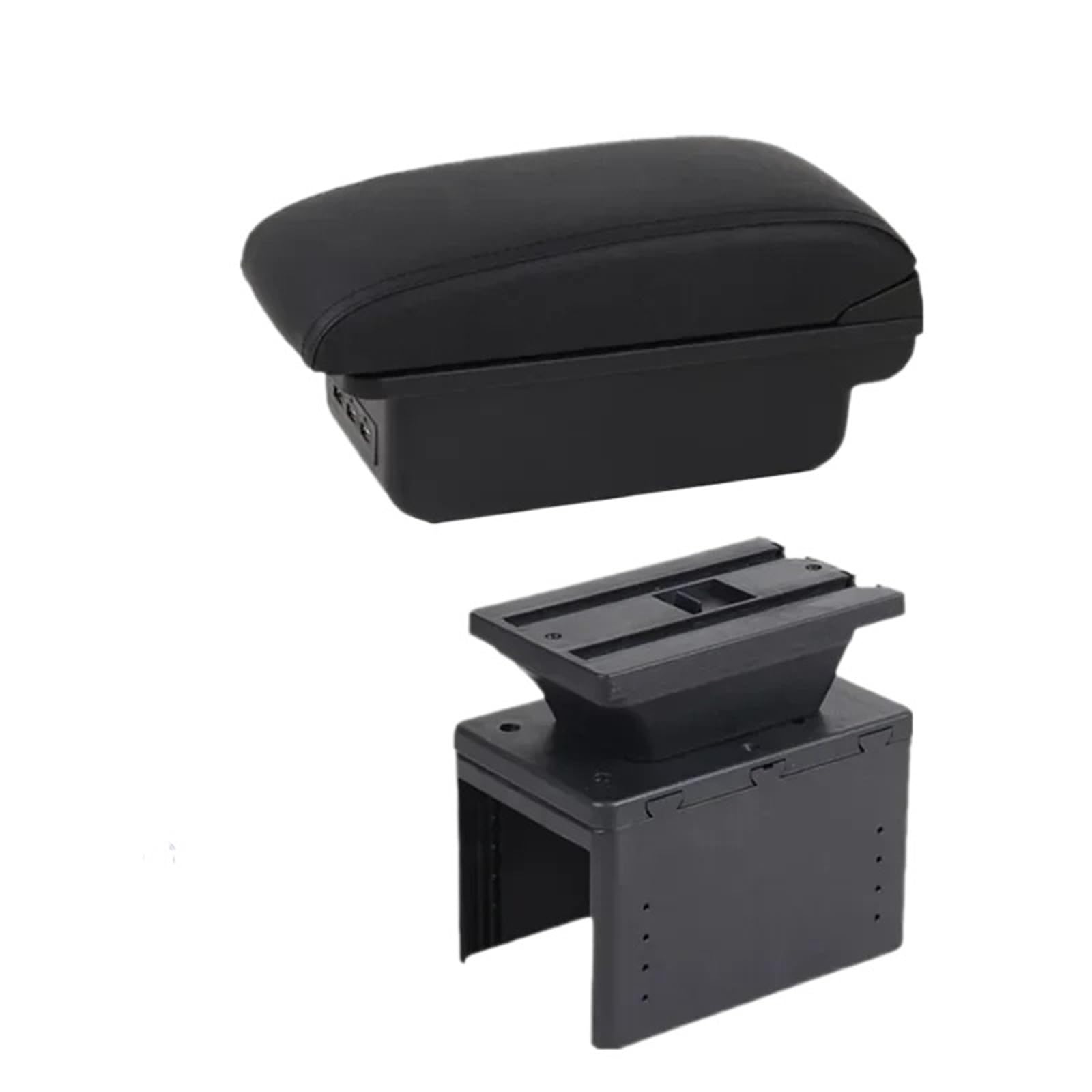 Car Armrest Box For For Fiesta MK8 Armrest Box Center Console
