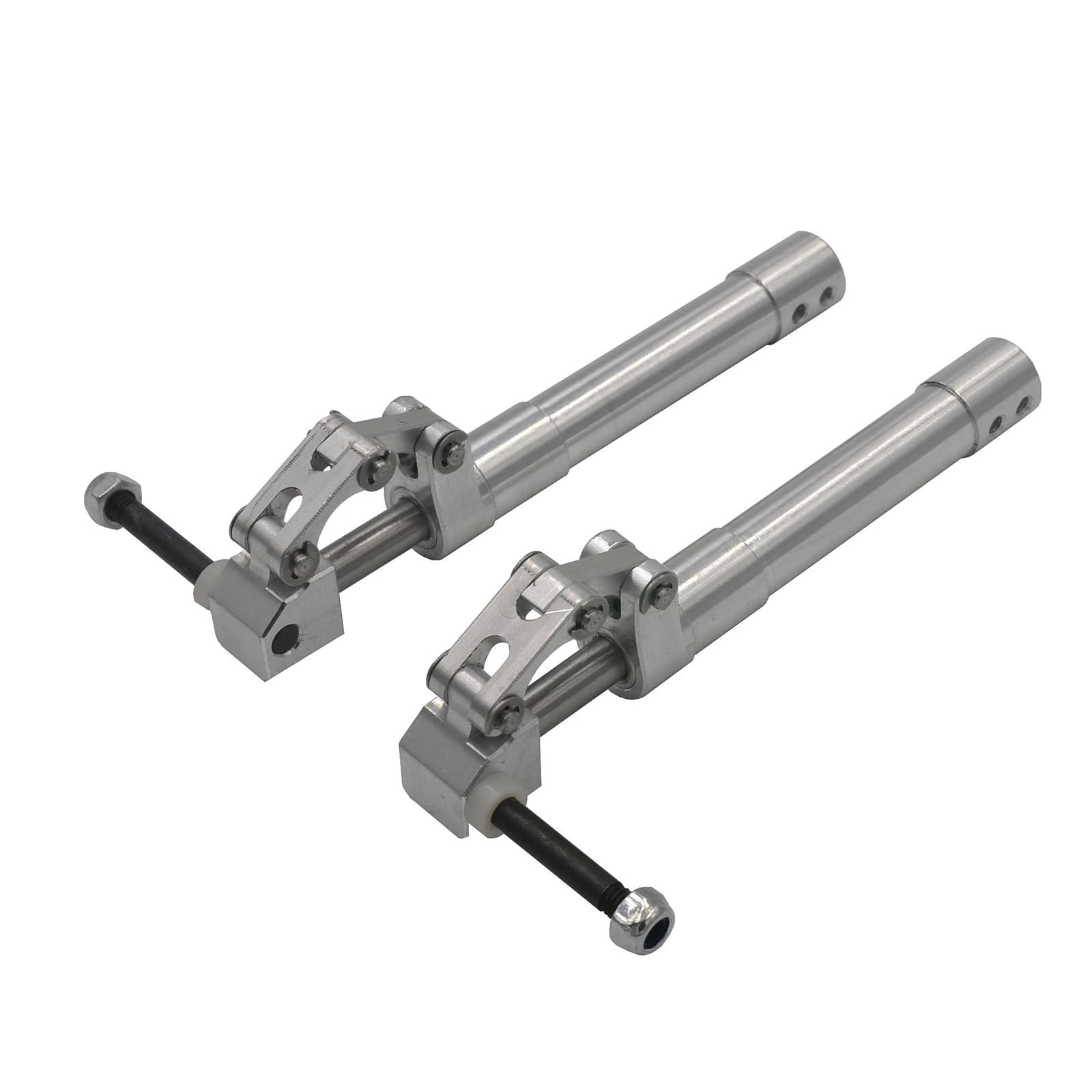 Un Par De Tren De Aterrizaje Retráctil Con Amortiguación De Resorte De 5 Mm A 170 Mm For Avión RC Jet EDF De 3 A 4 Kg