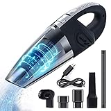 Handheld Vacuum Cleaner,Portable Rechargeable Powerful Wet Dry Dual-use Cordless Vacuum Hand Held Hoovers Cleaner for Home and Car Cleaning