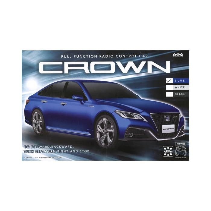 Amazon.co.jp: RC TOYOTA CROWN トヨタクラウン ブルー ラジコン