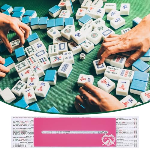 OLYCRAFT 4Pcs Mahjong Line Finder Accesorios para Mahjong miniatura 5