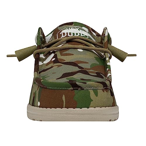 Image of HEYDUDE Men's Wally Camo | Men's Loafers | Men's Slip On Shoes | Comfortable & Light-Weight