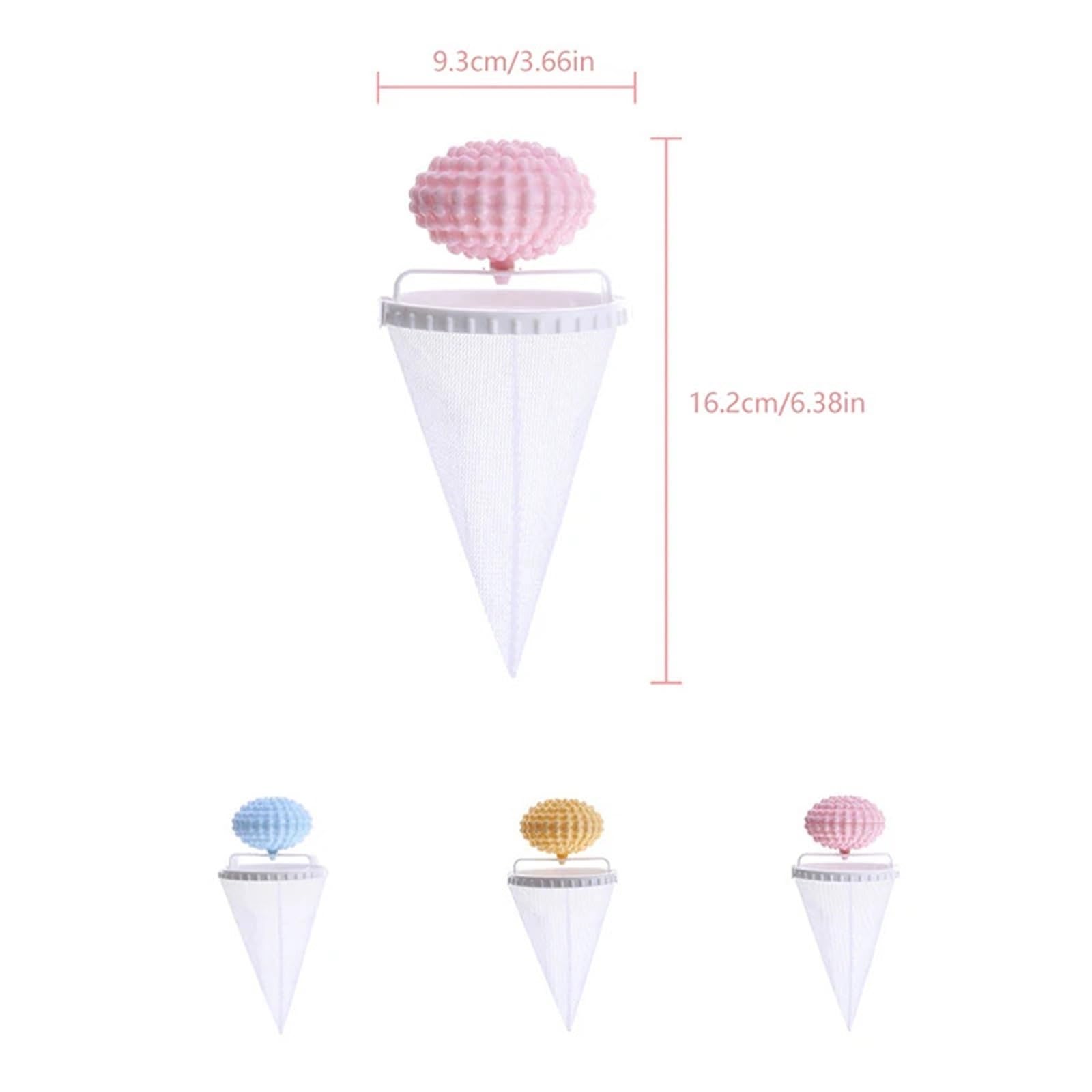 Waschkugel 3 Stück schwimmender Fusselfängerball | Wiederverwendbare Kleidung, Waschmaschine, Haarfilter, Wäschereinigungswerkzeuge(3pc Blue)