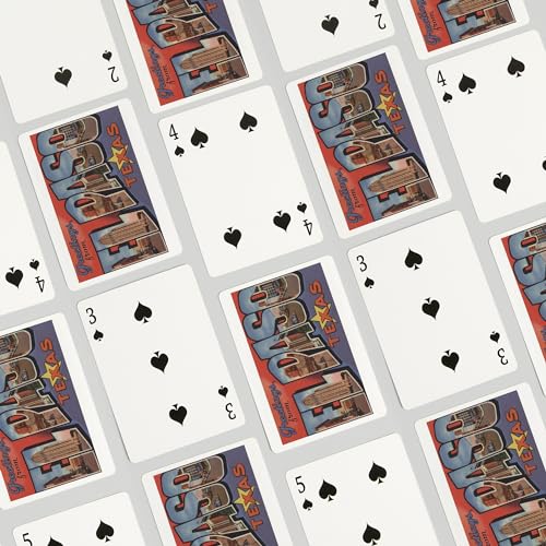 Baraja de Poker Greetings from El Paso, Texas miniatura 4