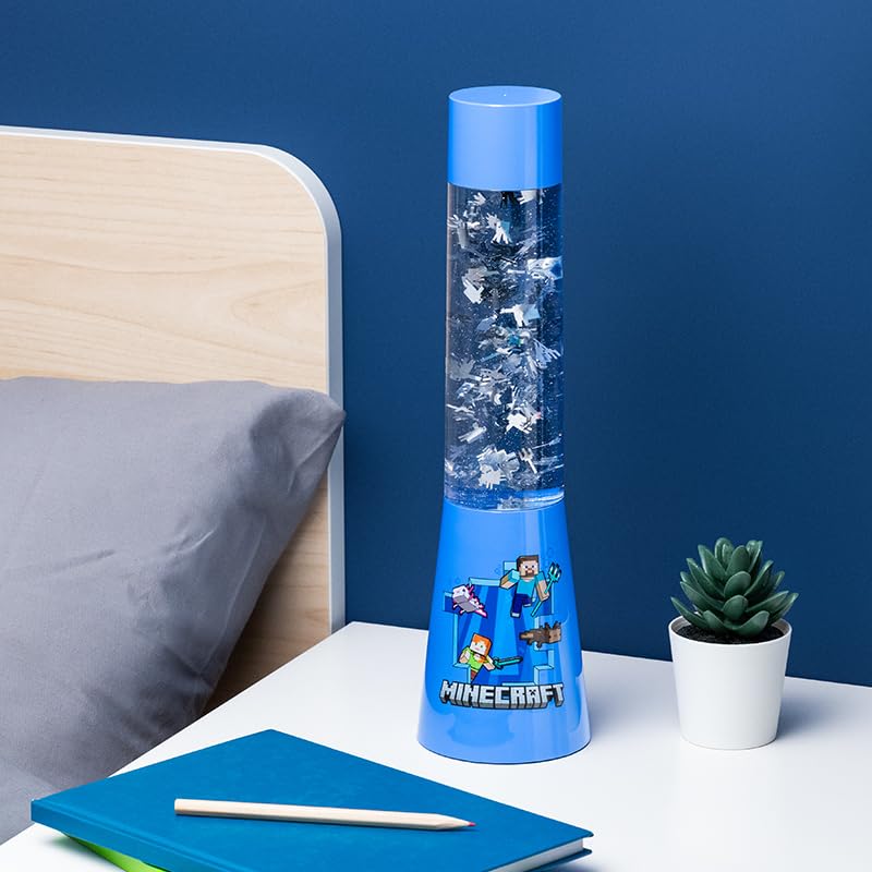 Minecraft lampe à paillettes Paladone idée cadeau veilleuse originale - 3