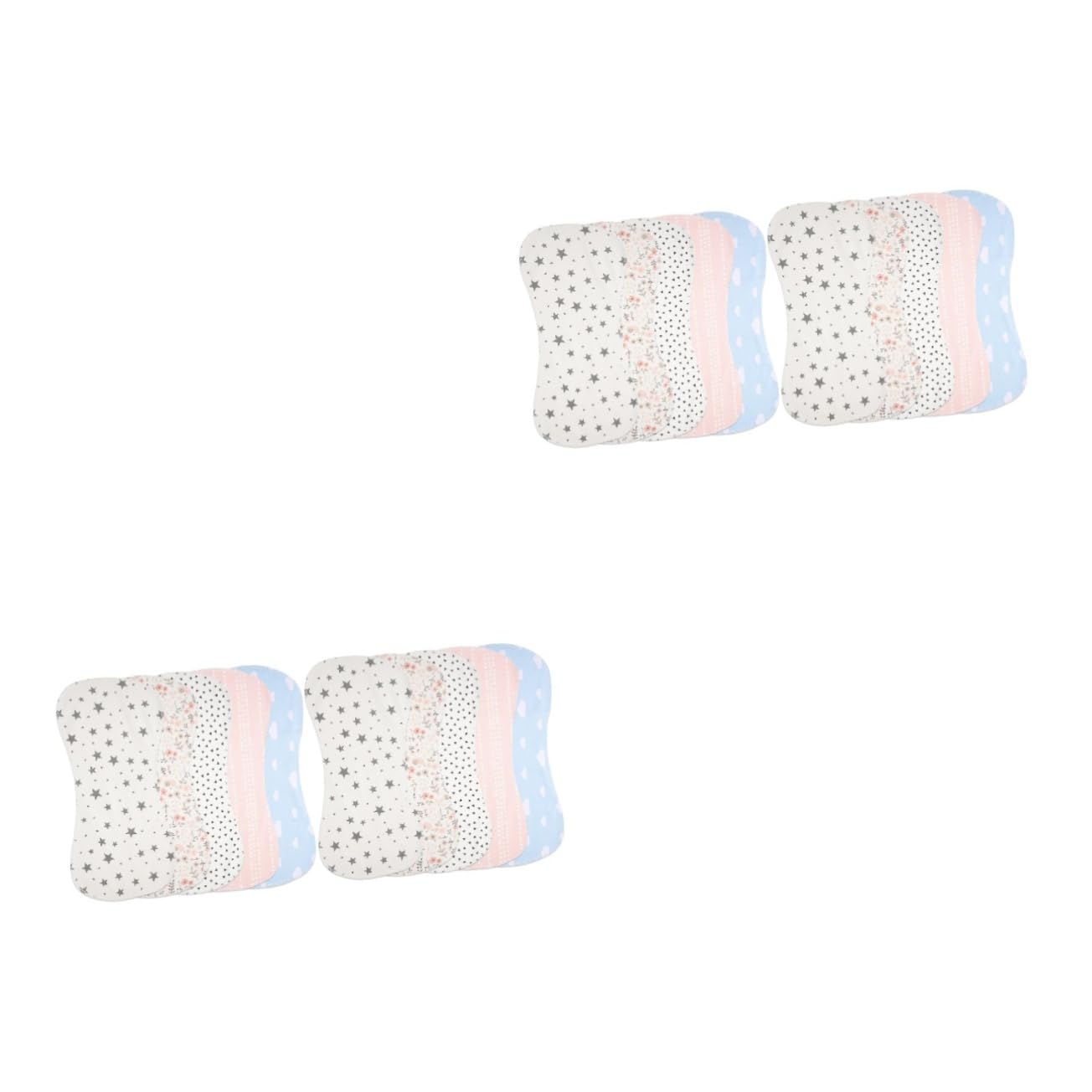 TOYANDONA 10 Stk Spucktuch Neugeborene Handtücher Gesichtstuch Für Empfindliche Haut Handtücher Für Neugeborene Spucktücher Für Kleinkinder Musselin Lappen Baumwolle Wasser Aufnehmen Baby