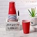 Wooden Cup Cup Holder with Marker Slot Mark Your Cup and Drink Up Disposable Plastic Cup Organizer & Dispenser for Hosting Party Essentials- Farmhouse Bar Party Decor Housewarming Hostess