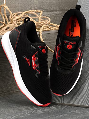 Image of CLYMB Men's Leo Flynit Lace-Ups Walking /Outdoor /Gym Sport Running Shoes