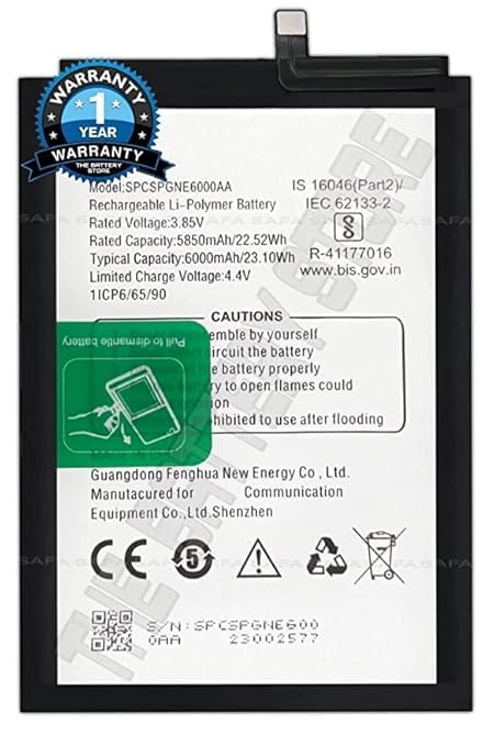 Image of Original SPCSPGNE600AA Battery for gionee max pro Battery with 1 Year Warranty*****(A011)