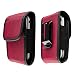 Produktbild caseroxx Nylon Tasche mit Gürtelclip für Ihr Doro Telefon, passend für 2404, 2424, 6030, 6040, 6041, 6060, 6061, 6520, 6530, 6620, 6621, Primo 418 in schwarz