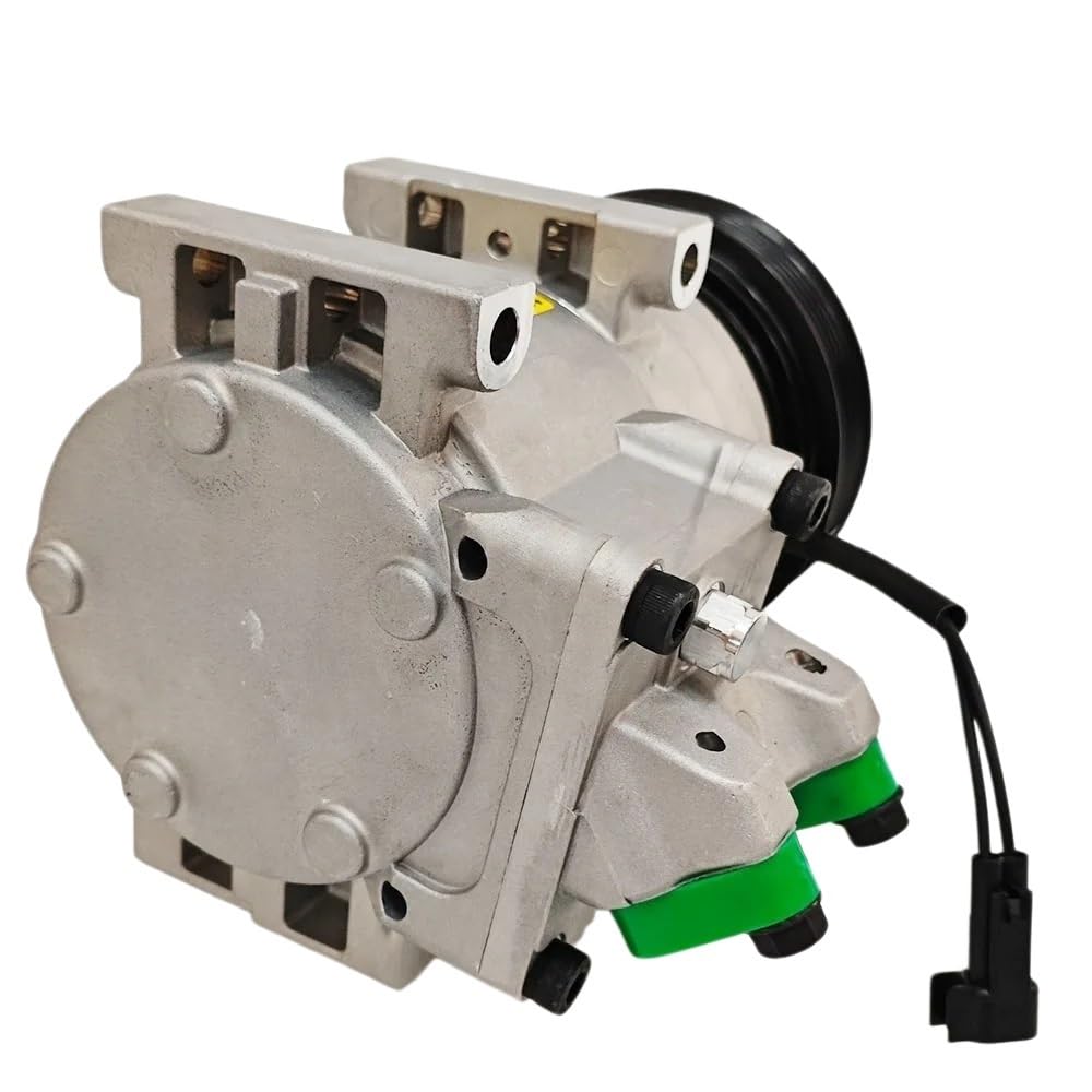 AC Air Conditioning Compressor Cooling Pump HS18 Pulley PV6 Compatible for Ford Ecosport Fiesta Scape 4596-550AB 4596-550AC