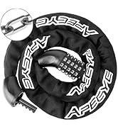 APECYC Bike Lock Heavy Duty-5 Digit Resettable Combination Bike Chain Lock, 3ft/4ft Long Security...