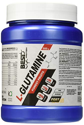 Best Protein L-Glutamine Frutas del Bosque - 500 gr