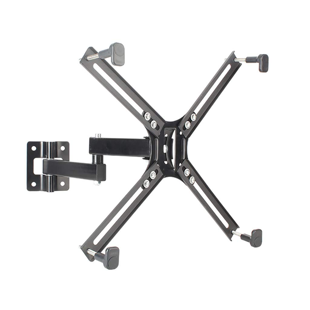 Soporte de TV Soporte de Pared para TV Soporte Giratorio de Pared para TV, Adecuado para TV de 12 a 24 Pulgadas, con Capacidad de Carga de 15 kg, Que admite una Distancia máxima del Orificio de 100 *