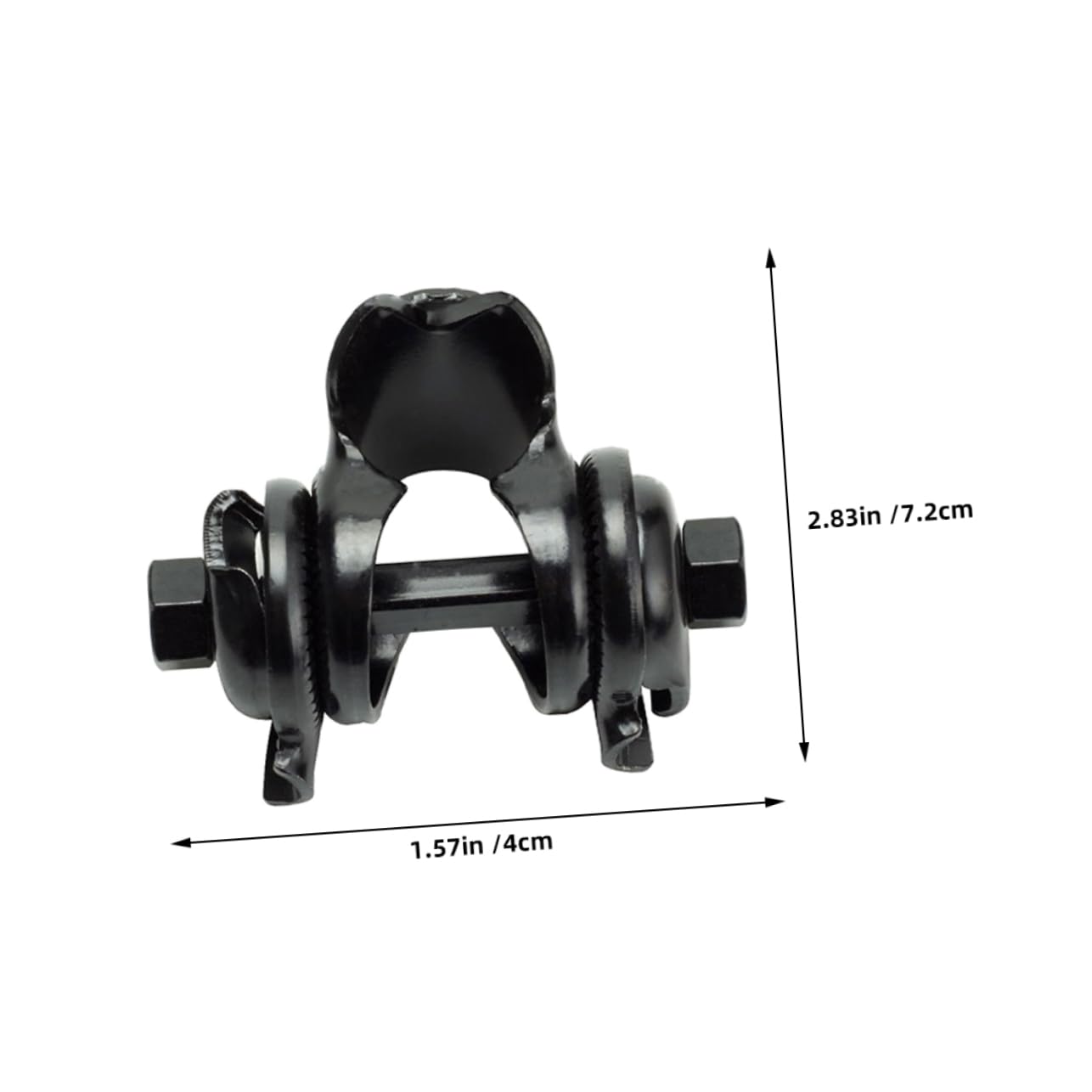 KICHOUSE 2pcs Mountain Bike Seat Clamp Adapter Easy DIY Installation Secure Saddle Attachment for All Bike Types Durable Construction for Performance