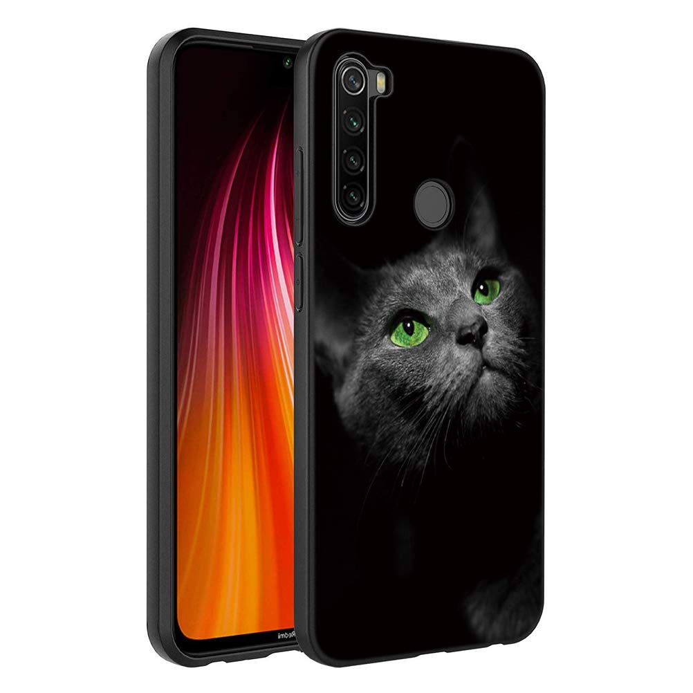 Yoedge 2 Pezzi Natale Cover per Xiaomi Redmi Note 8 6,3, Ultra Sottile