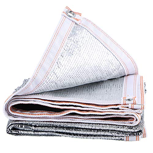 Sonnensegel Sichtschutz Sun Mesh Shade Net 99% Schatten Tuch Compact Reflektierende UV-beständig Schatten Stoff For Garten Innenhof Sun-Block-Mesh-Pergola Abdeckung Canopy UV-Widerstand Schirmstoff