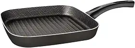 Bistequeira Tramontina Paris em Alumínio com Revestimento Interno em Antiaderente Starflon Max e Externo de Silicone Preto 28 cm 2,3 L