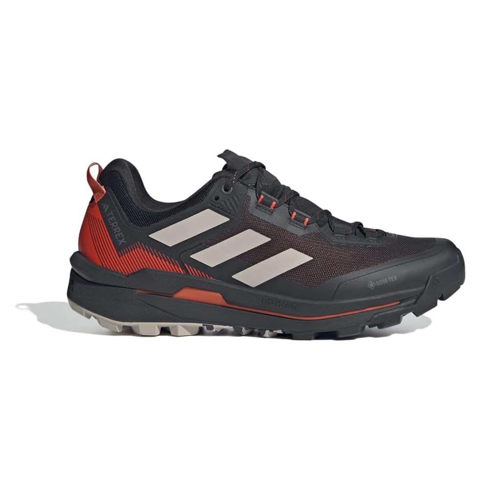 adidasMens Terrex Skychaser Tech Mid GTX Hiking Hiking Sneakers Shoes - Black - Size 10.5 M