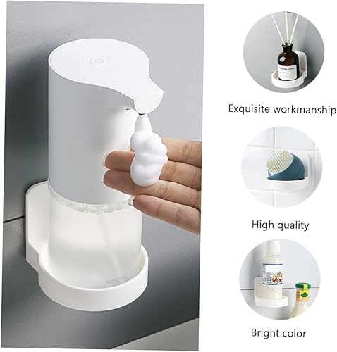 Miniatura 7 de Soporte para almacenamiento de baño, ganchos para colgar en la pared, ganchos de armario para ducha, botellas, estantes de almacenamiento de pared,