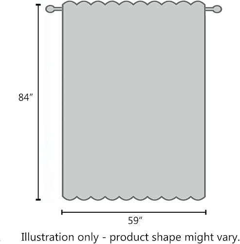 Miniatura 8 de Cortinas bohemias geométricas para ventana de sala de estar, cortinas bohemias para dormitorio, con dobladillo para barra, borlas, de algodón, para