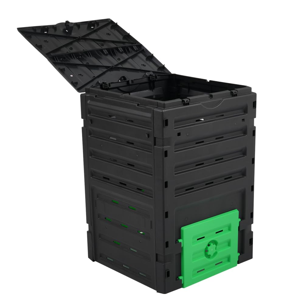 Amazon.co.jp: コンポスト屋外 大型 家庭用 大容量500L 堆肥製造器