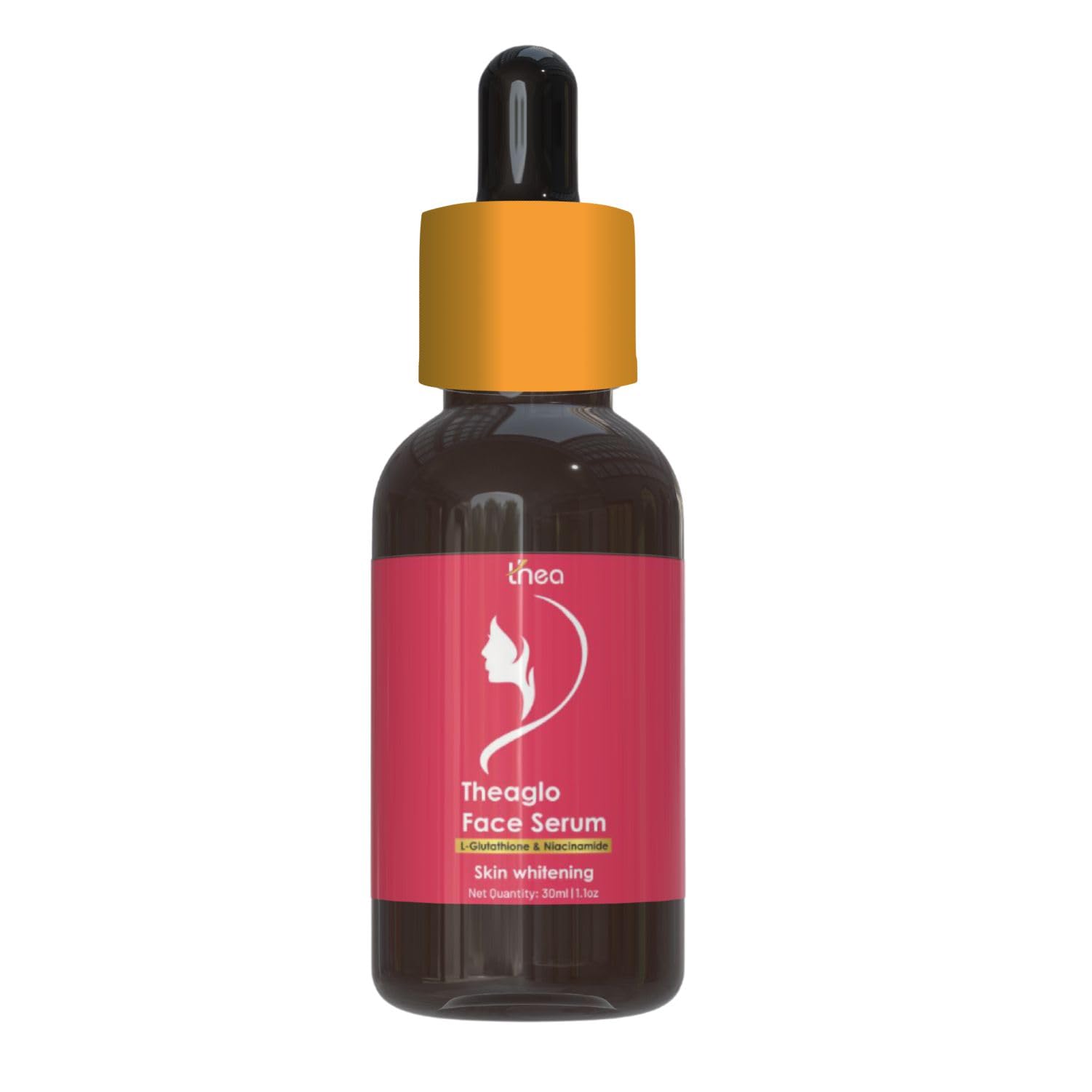 Thea Glo Glutathione Face Serum 30ml | Niacinamide Face Serum for Healthy Glowing Skin & Brightening | Reduces Fine Lines, Pigmentation, Dark Spots, & Signs of Aging | Revealing a Radiant & Youthful Glow