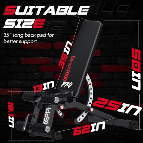 Keppi 1200LB Weight Bench Review