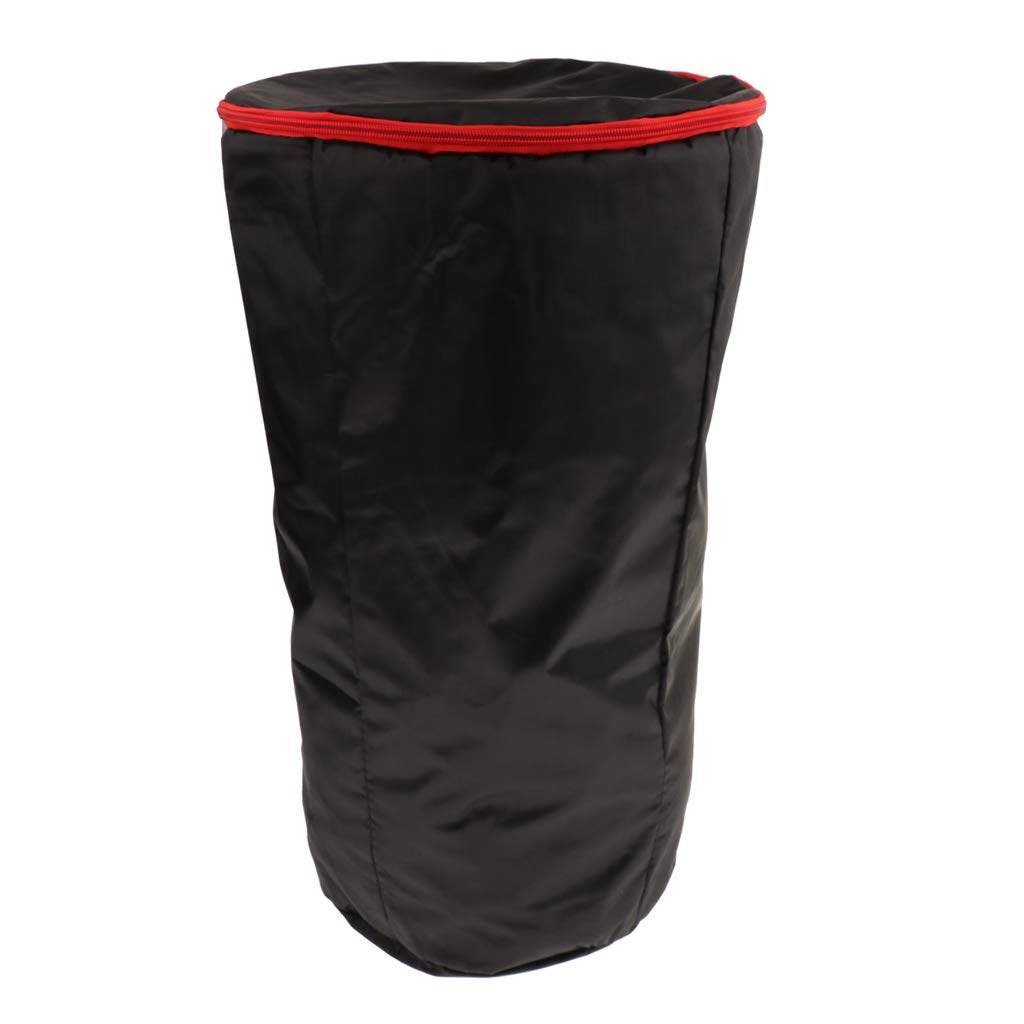 La Borsa Impermeabile Di Djembe Della Borsa Di Stoccaggio Di Djembe Trasporta La Borsa Per Il Tamburo Africano - Nero, 12 pollici