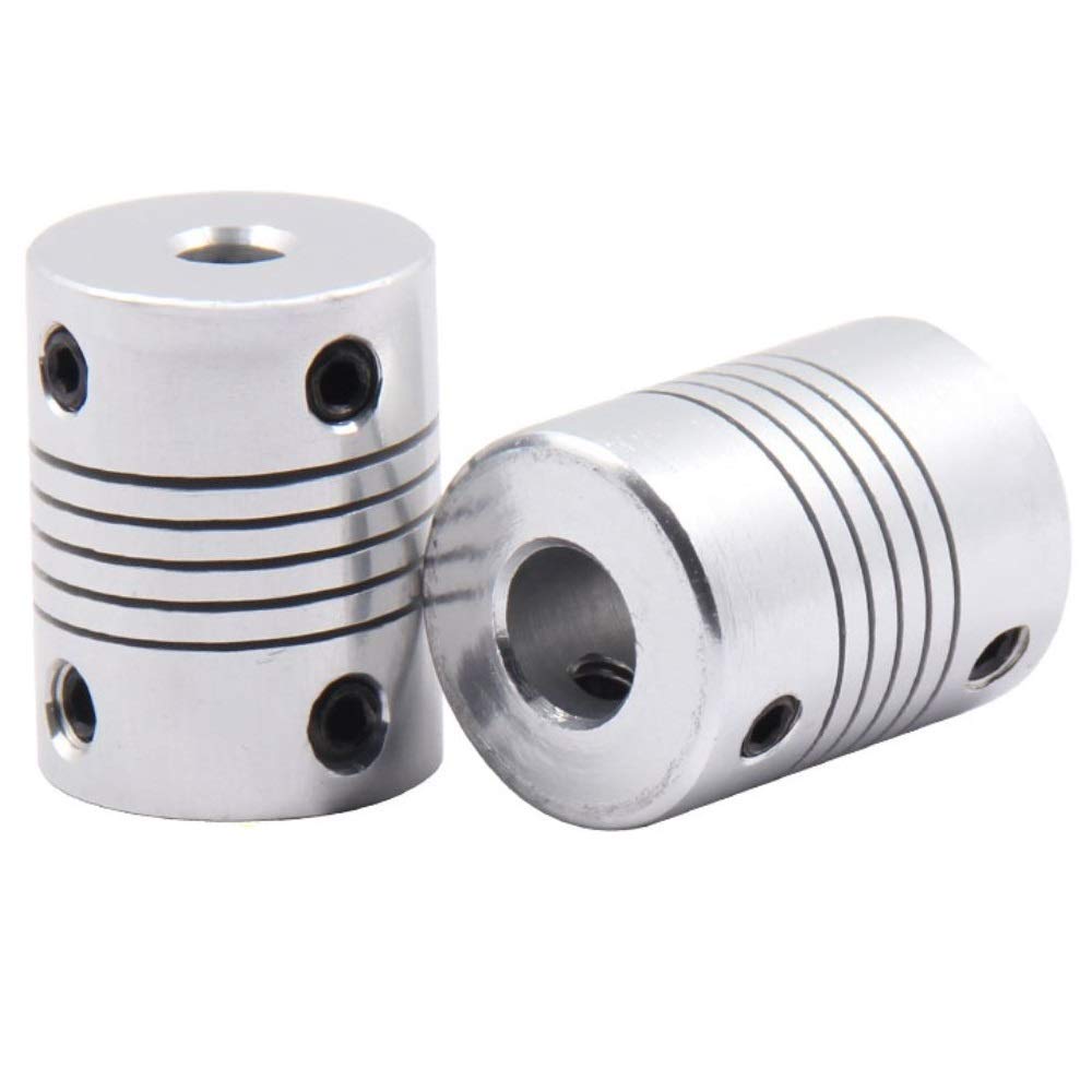 Xsentuals 2pcs 5 x 8mm Aluminium Flexible Coupling for Nema 17 Z Axis 3D Printer CNC DIY (B08GZHDMT6) Amazon Price History, Amazon Price Tracker