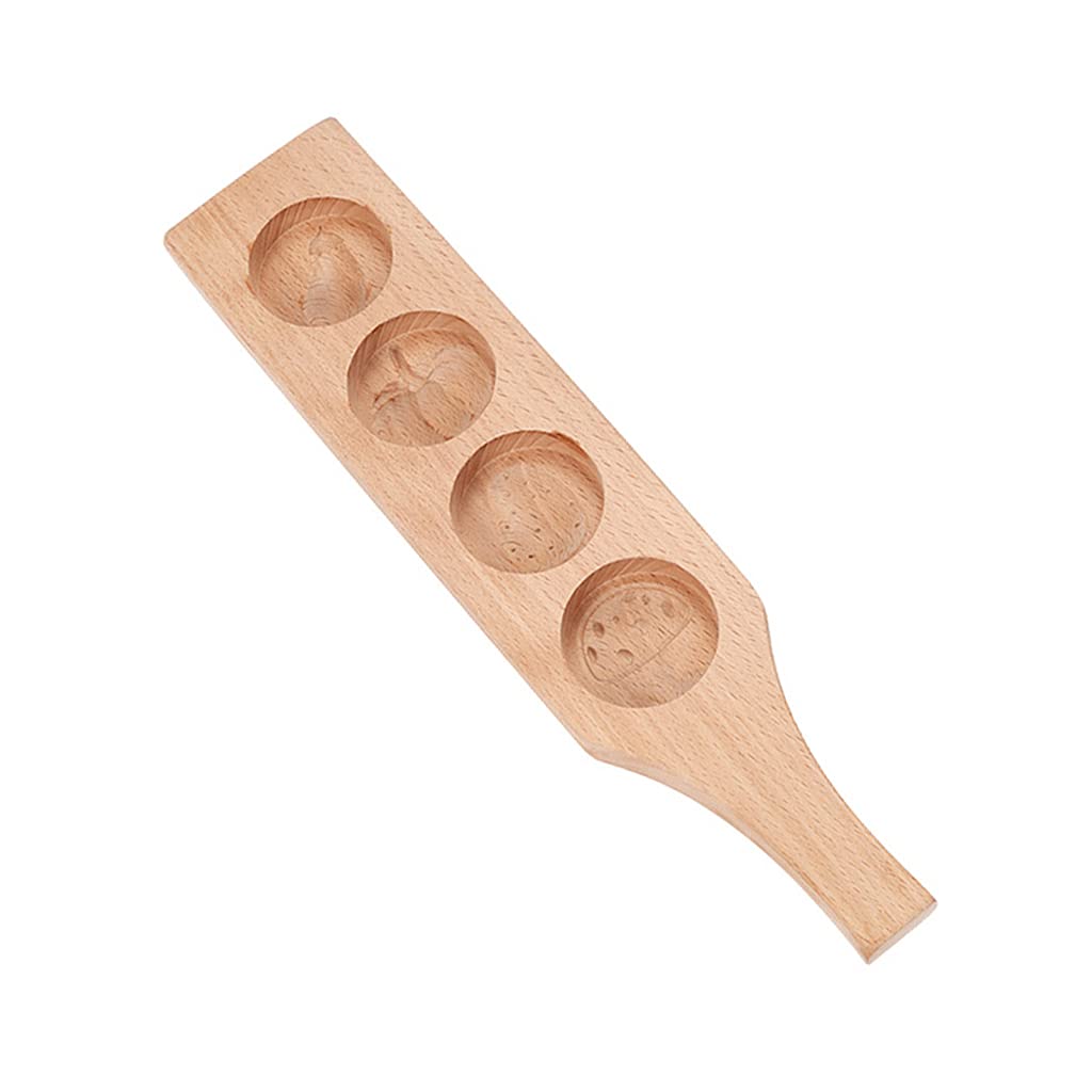 Elnwnnkc Kitchen Wooden Baking Cake 3D Fruit Pattern Decoration Tools Biscuit Chocolate Pumpkin PieGift for Family Cookie Stamps for Baking Cookie Stamps