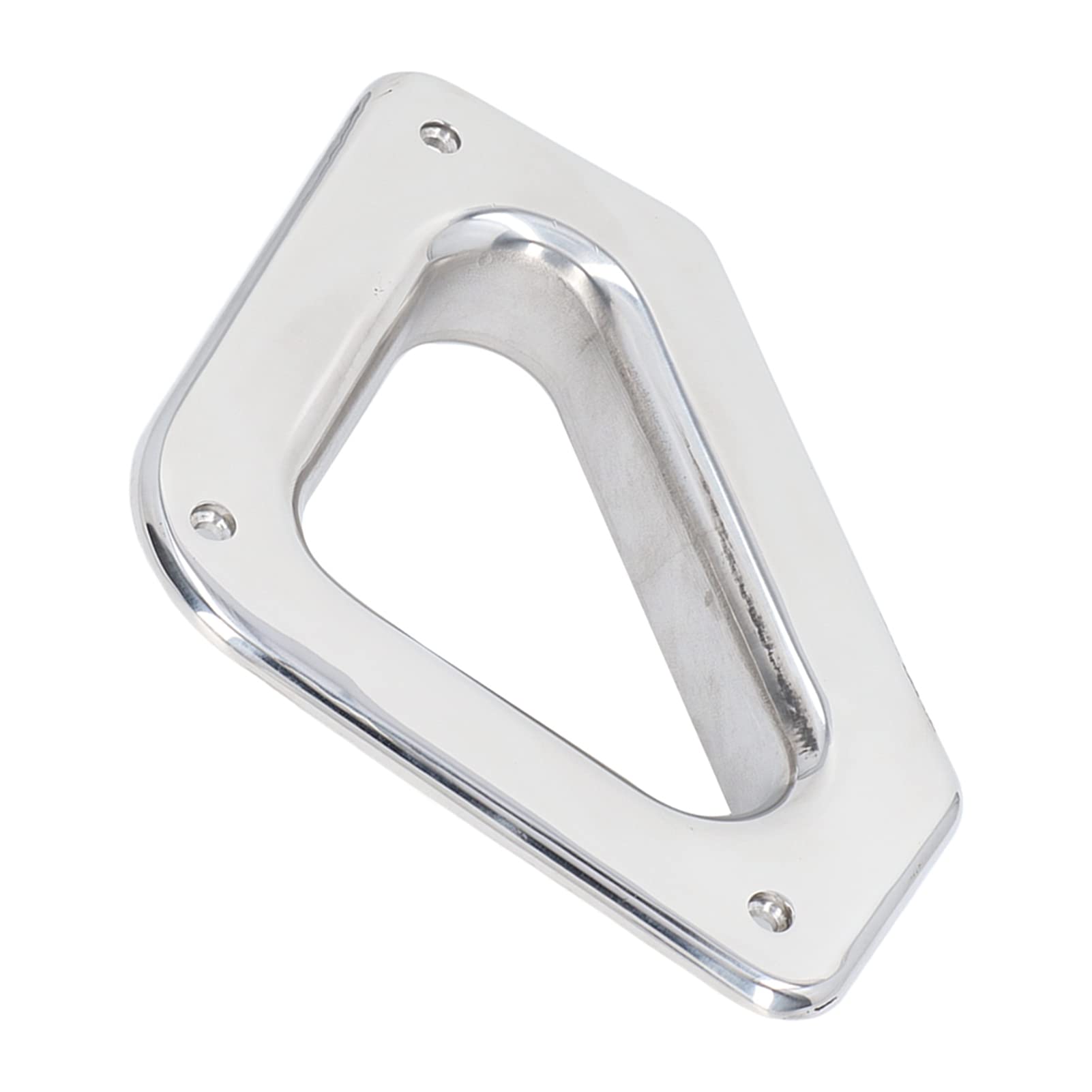 Passacavo Hawse Passacavo triangolare in acciaio inossidabile 316, Foro da 40 mm, Spessore 0,57 pollici, Hardware per barche marine per Yacht, Baluardo, Ponte, Cavo di traino con