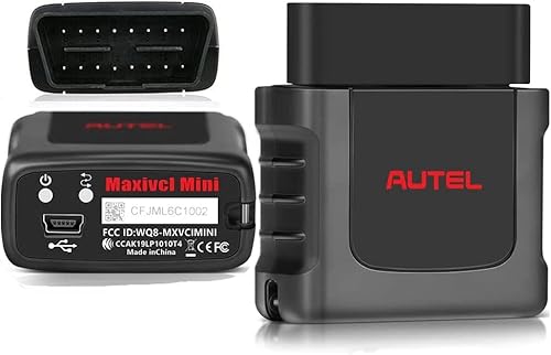Autel MaxiSys MaxiVCI VCI Mini interfaz de diagnóstico Bluetooth funciona con todos los sistemas, escáner OBD2 automotriz MS906S TS608 MP808TS
